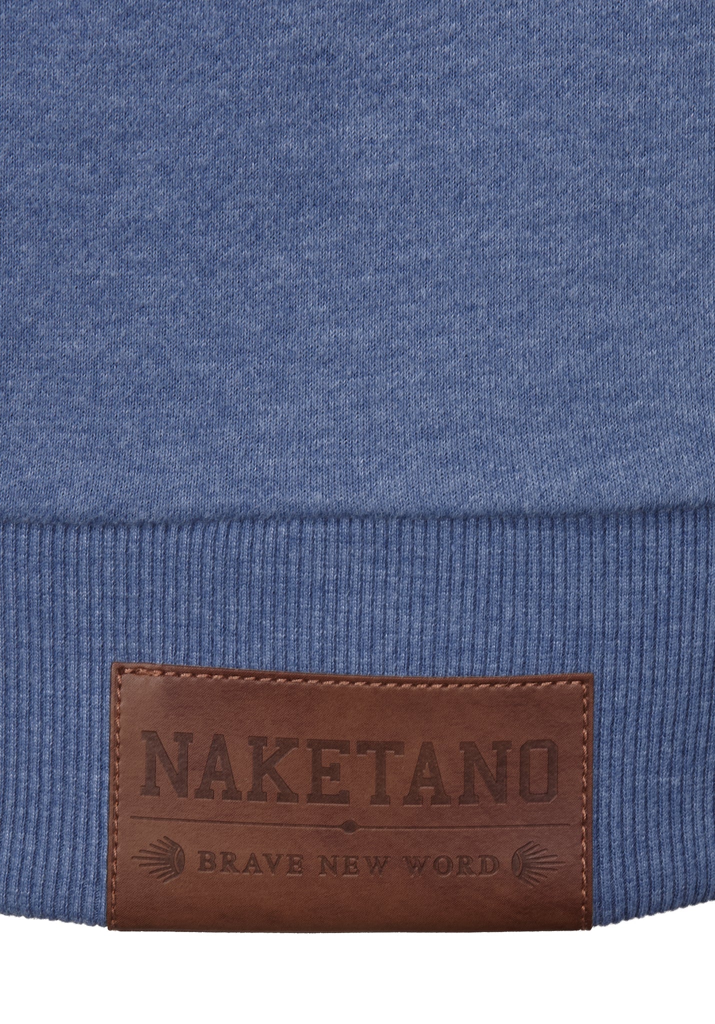 Ich trage Mantel - Indigo Blue Melange/Amazing Blue Melange/Blue Melange