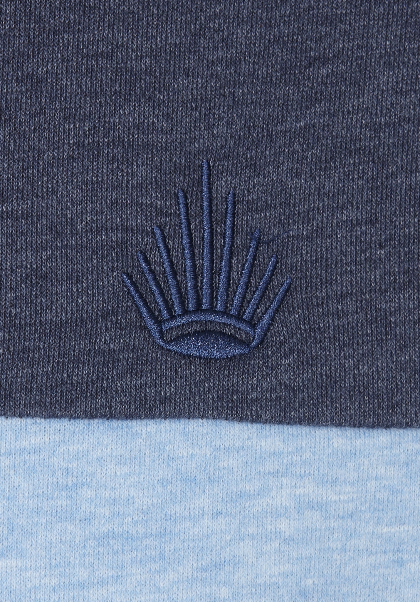 Ich trage Mantel - Indigo Blue Melange/Amazing Blue Melange/Blue Melange
