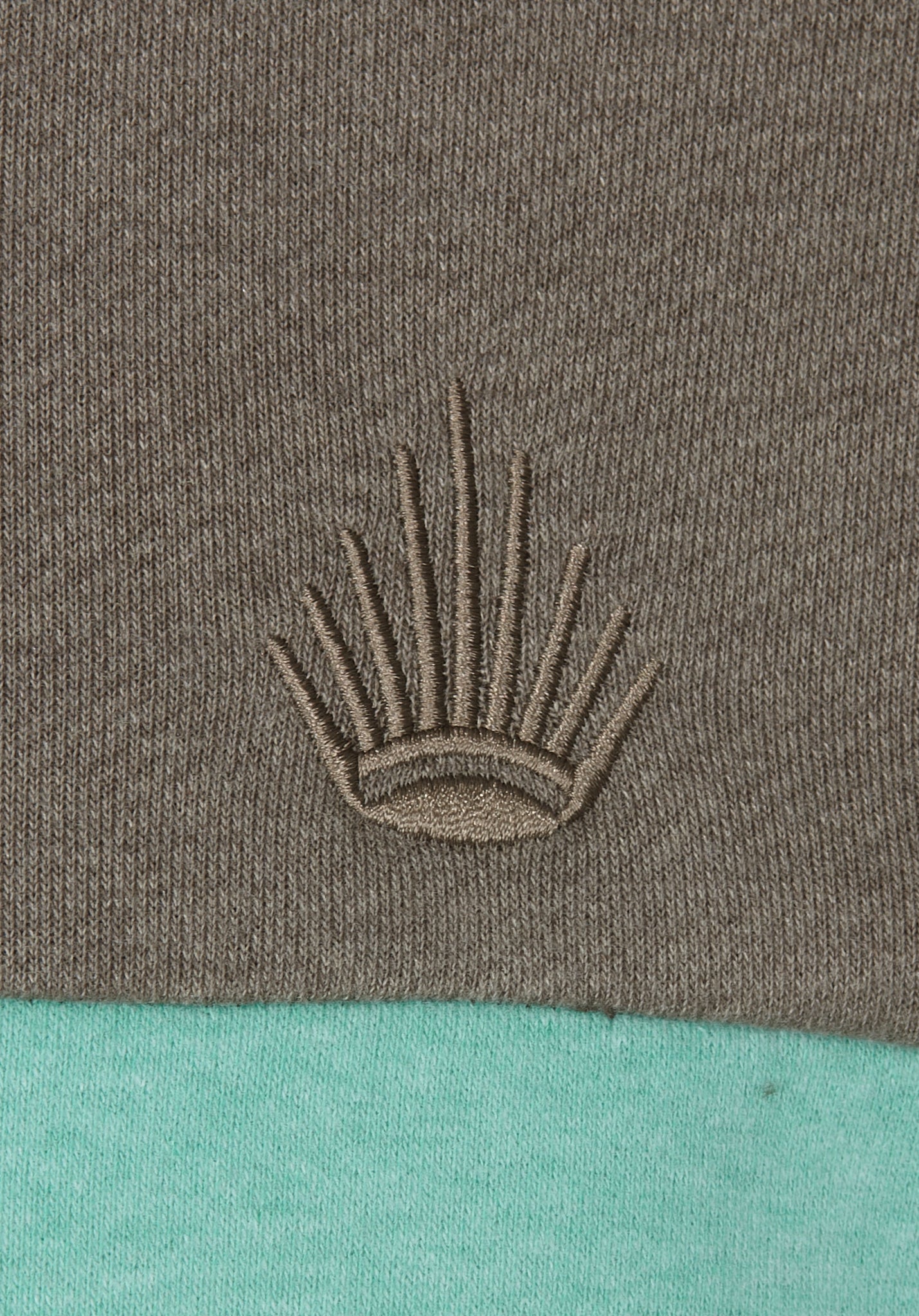 Ich trage Mantel - Olive Melange/Pepermint Melange/Coral Red Melange