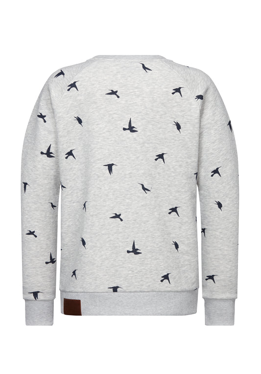 Krokettenhorst - Allover Birds/Grey