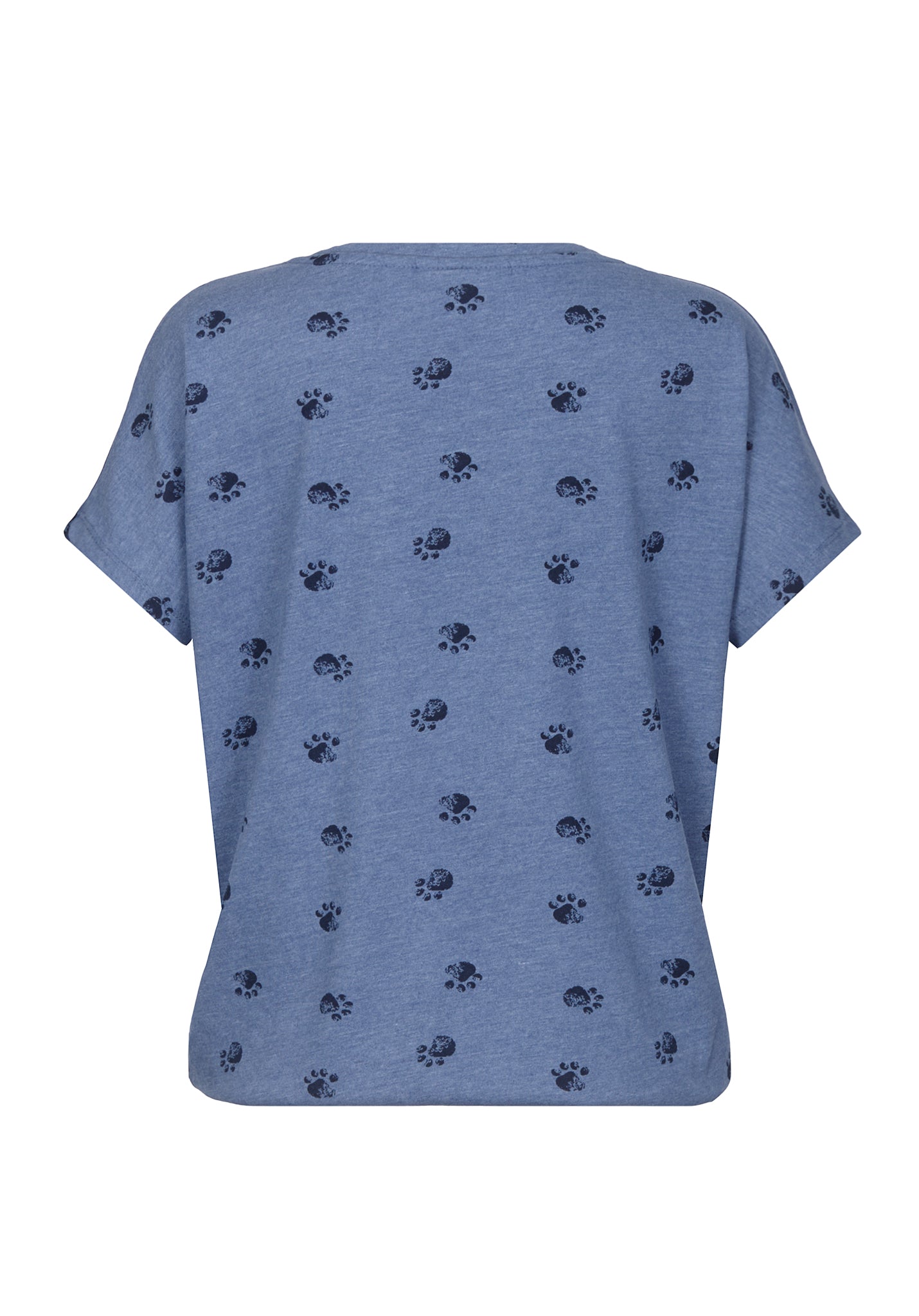 Schnella Baustella 20 - Blue Melange Dog Print