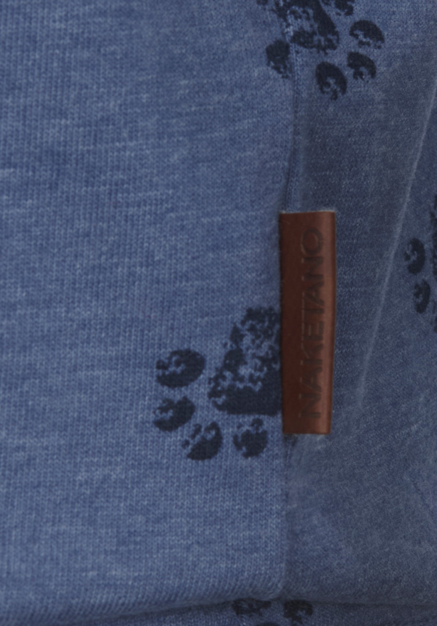 Schnella Baustella 20 - Blue Melange Dog Print