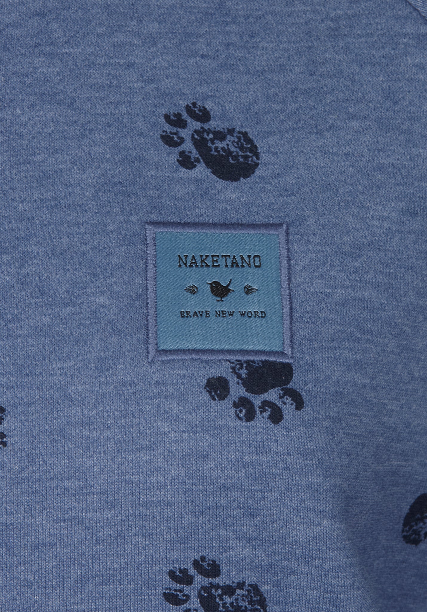 Krokettenhorst 20 - Blue Melange Dog Print